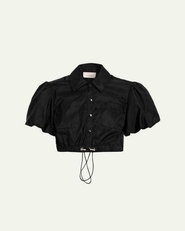 Sirani Cropped Nylon Jacket